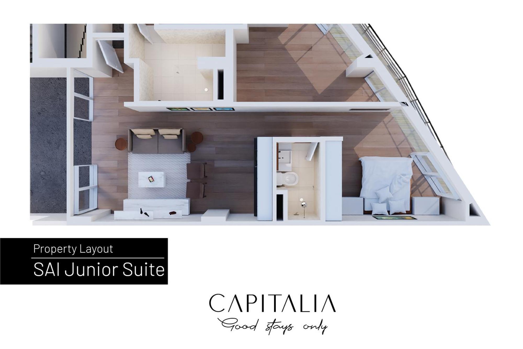 Capitalia - Aparthotel - San Angel Inn 멕시코 시 객실 사진