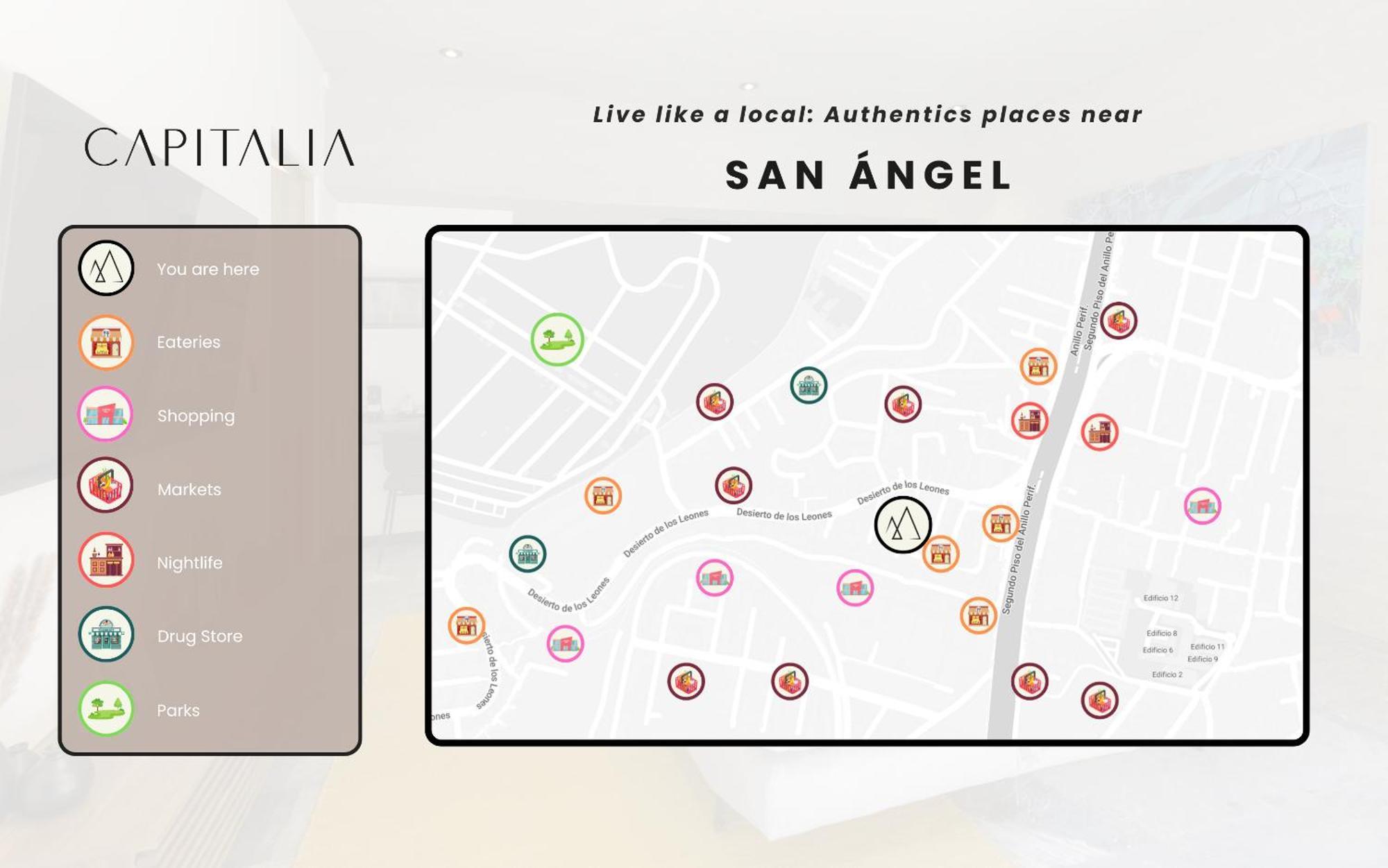 Capitalia - Aparthotel - San Angel Inn 멕시코 시 외부 사진